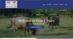 Desktop Screenshot of fouredairy.com